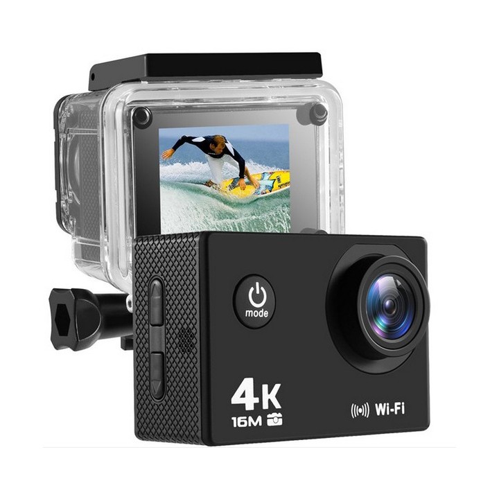 Caméra d'action 4K Krystal 3.0 avec carte mémoire 32GB