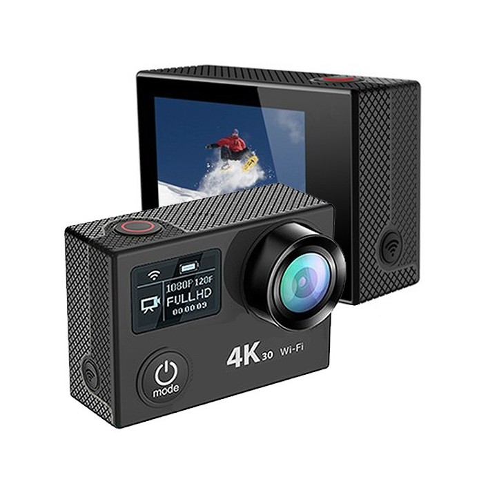 Caméra d'action 4K Krystal 4.0 avec carte mémoire 32GB