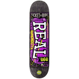 Skateboard Real Ramondetta ticket to ride 8.06