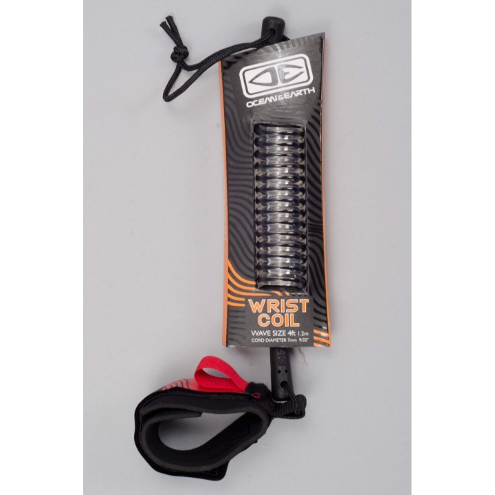 Leash bodyboard Ocean & Earth basic coiled