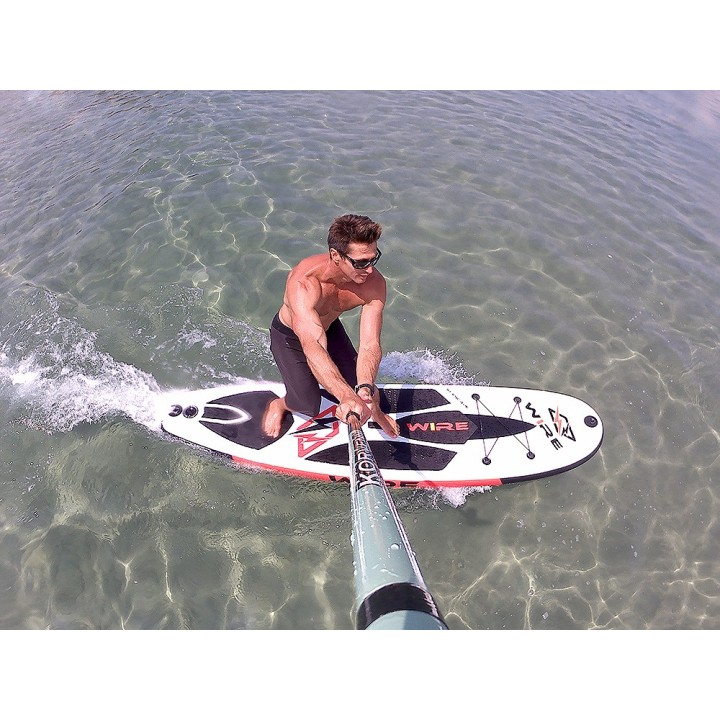 SUP gonflable WIRE 10 rouge Escape