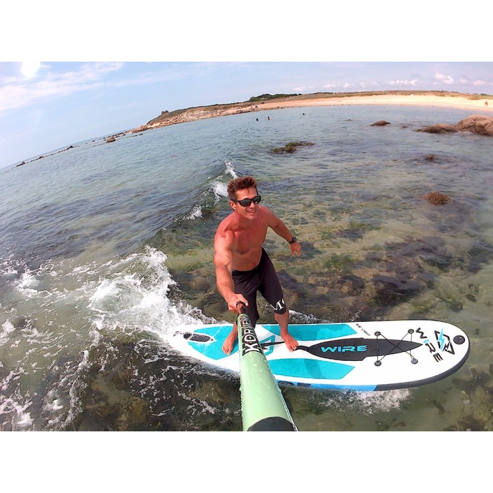 SUP gonflable WIRE 9'6" bleu