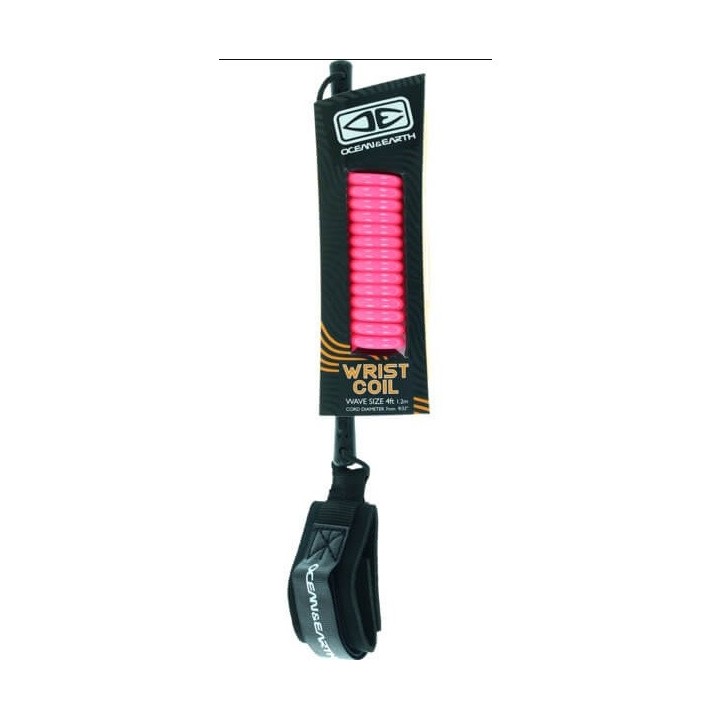 Leash bodyboard Ocean & Earth basic coiled