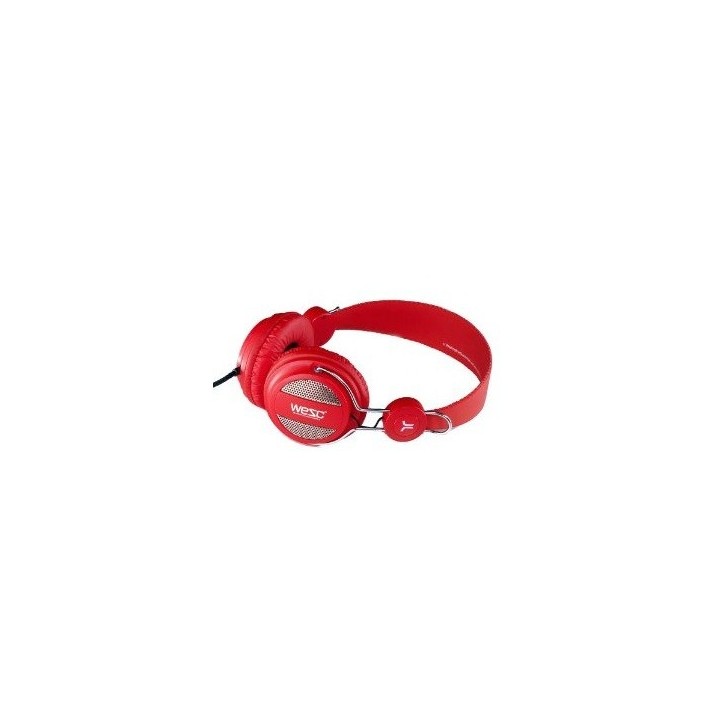 WESC OBOE white pink headphones