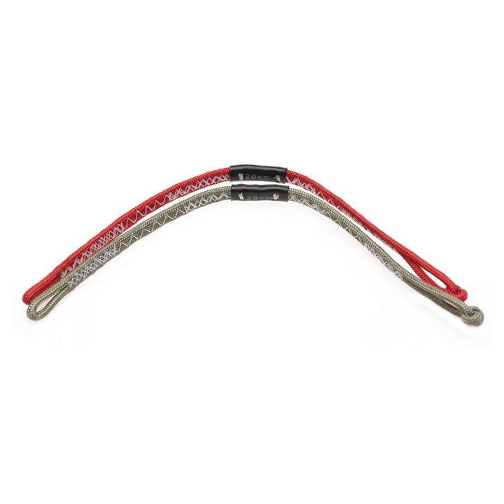 Pigtail Duotone back line 20 cm (paire)
