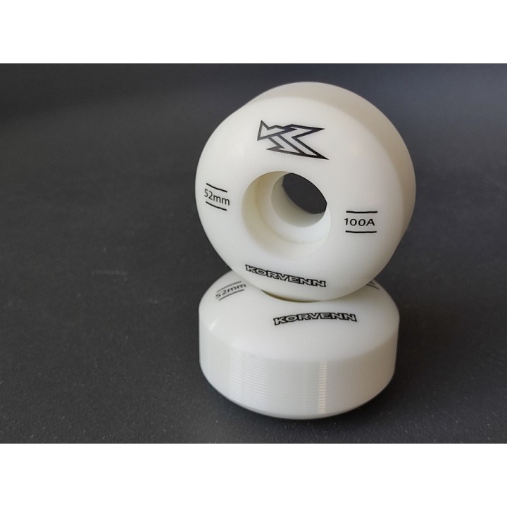 Set de 4 roues de skateboard Korvenn 52mm 100A