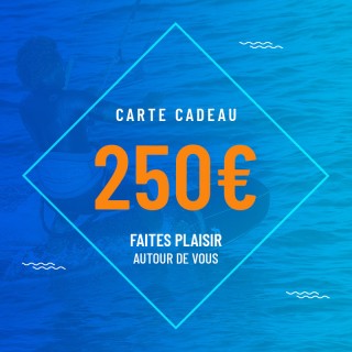 Bon cadeau 250€ Valable sur tout le site KiteSpirit