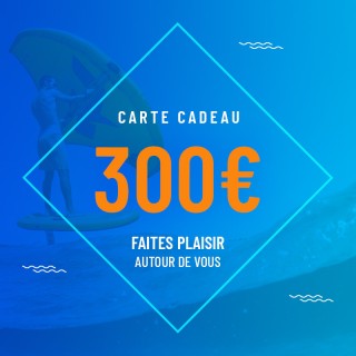 Bon cadeau 300€ Valable sur tout le site KiteSpirit