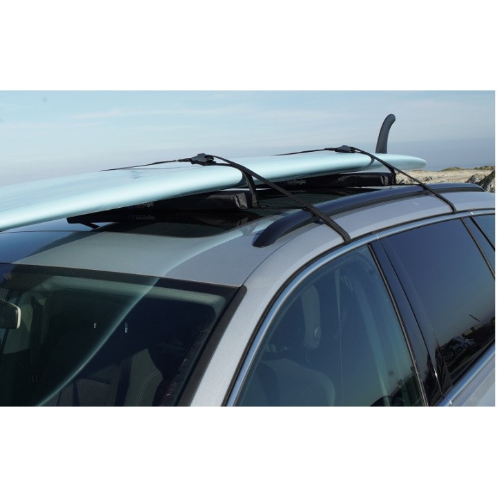 Soft racks surflogic pour transport de planches sur toit