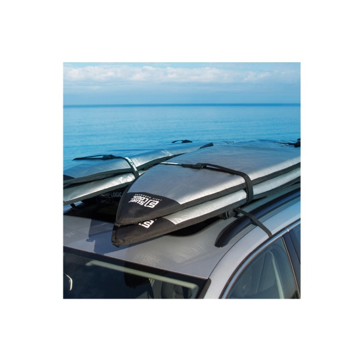 Galerie mousse de toit soft racks double Surflogic