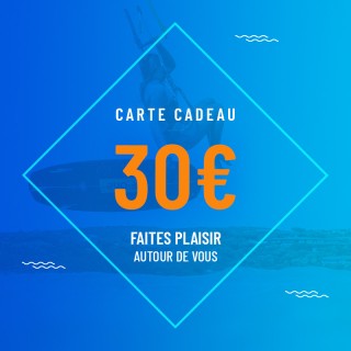 Bon cadeau 30€ Valable sur tout le site KiteSpirit