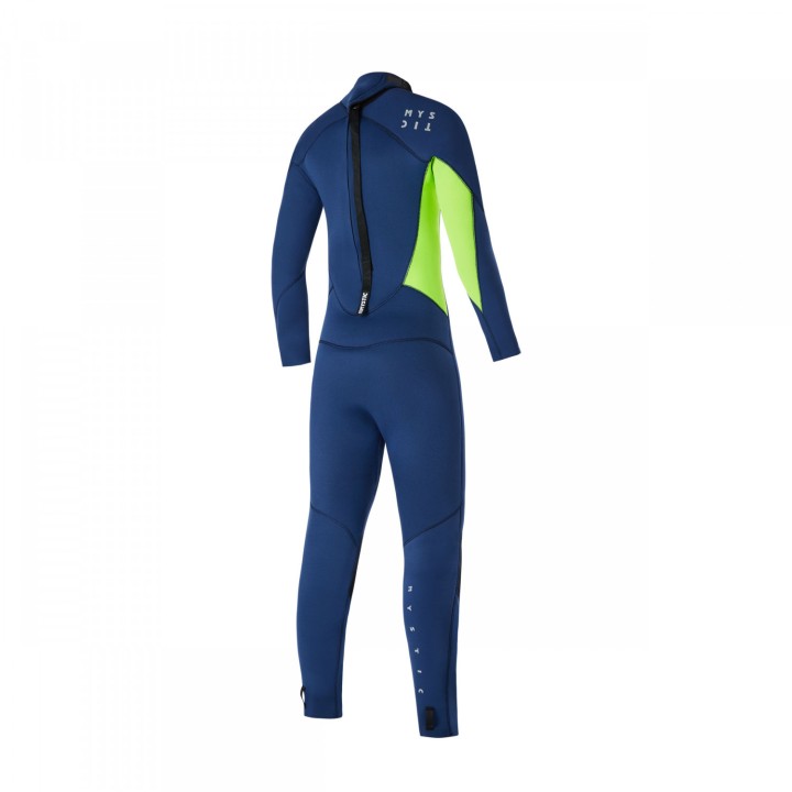 Combinaison Mystic junior Star Backzip 5/4 Night Blue 2022