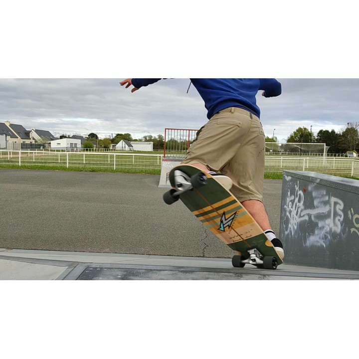 Surf Skate complet Korvenn bamboo serie 35"