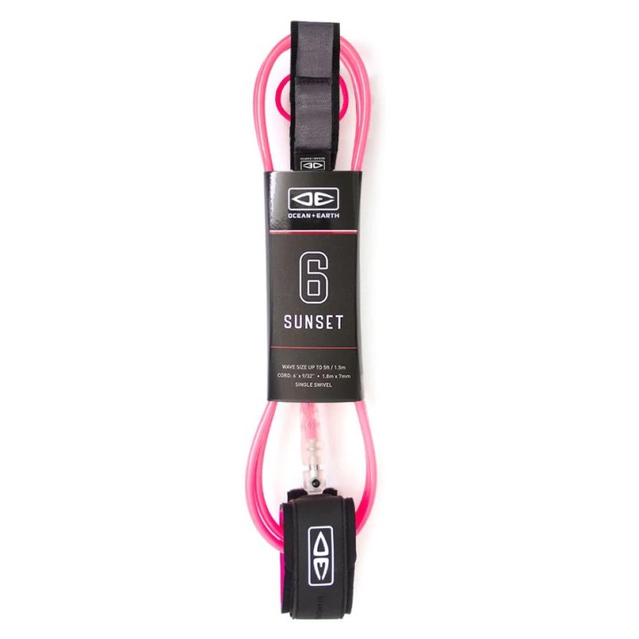Leash Ocean & Earth Sunset 6'