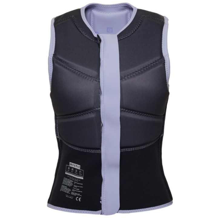 Gilet impact vest Mystic Star Kite women Front Zip pastel lilac 2022