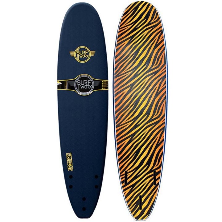 Surf en mousse Surfworks Hellcat Mini Malibu noir