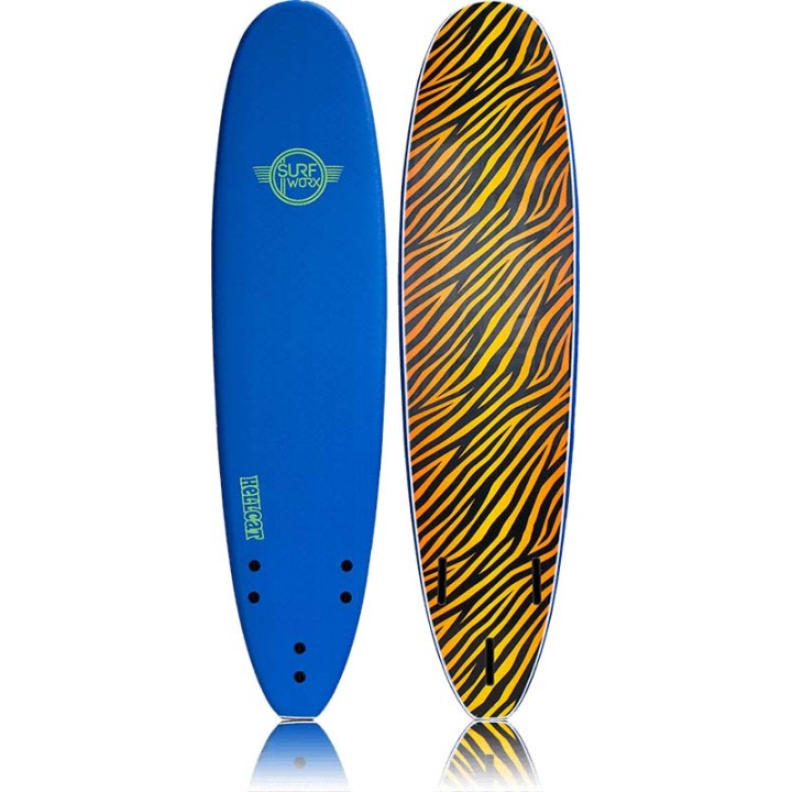 Surf en mousse Surfworks Hellcat Mini Malibu bleu marine