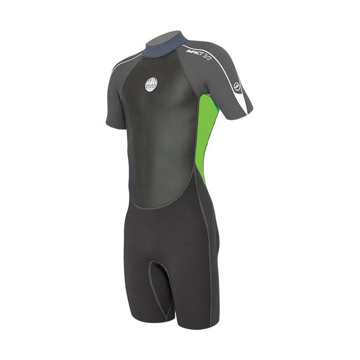 Combinaison Alder impact shortie Vert