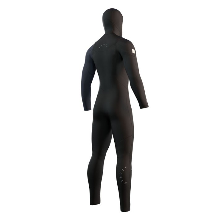 Combinaison Mystic Marshall hooded Fullsuit 5/3mm Fzip Black