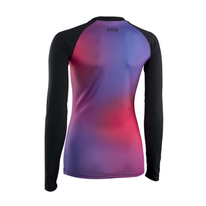 Top ION Lycra Femme Rashguard Lizz LS manches Longues Pink Gradient