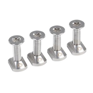 Foil Track Nut Duotone inox M8 + Visserie M8 x 30 mm (4pcs)