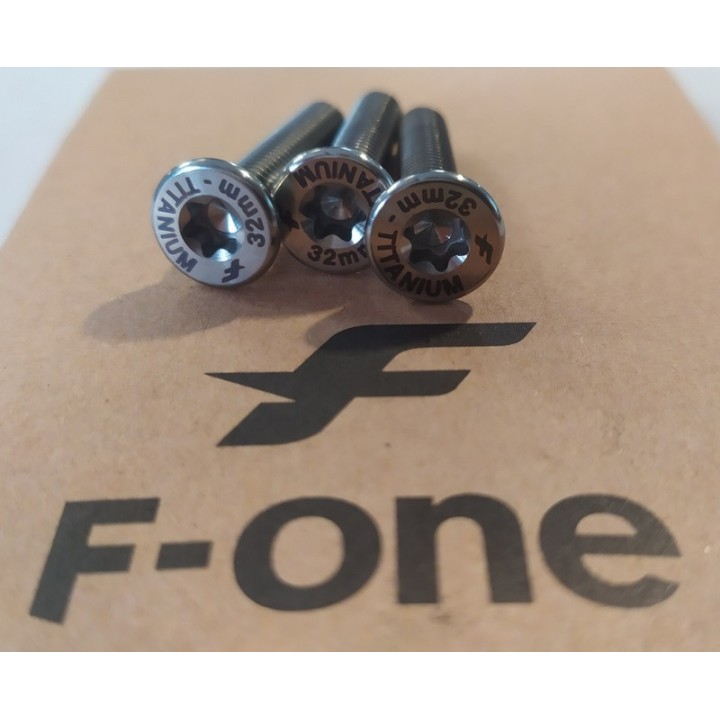 Vis F-One Titanium Screw Set 3 x 32 mm Torx 30 - Pièce détachée foil