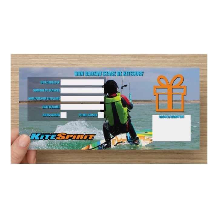 bon cadeau stage de kitesurf