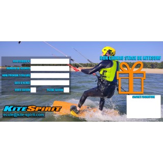 bon cadeau stage de kitesurf (Juillet - Aout)