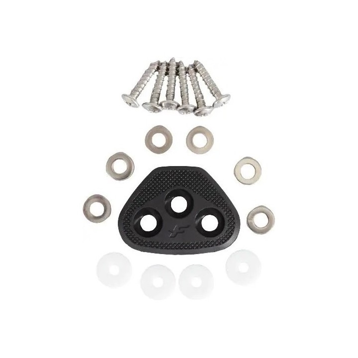 Screw set for foilboard V-straps