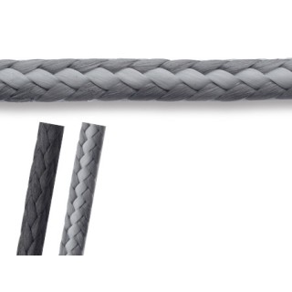 Ligne dyneema Robline grise 4.8mm pour bordé choqué au mètre