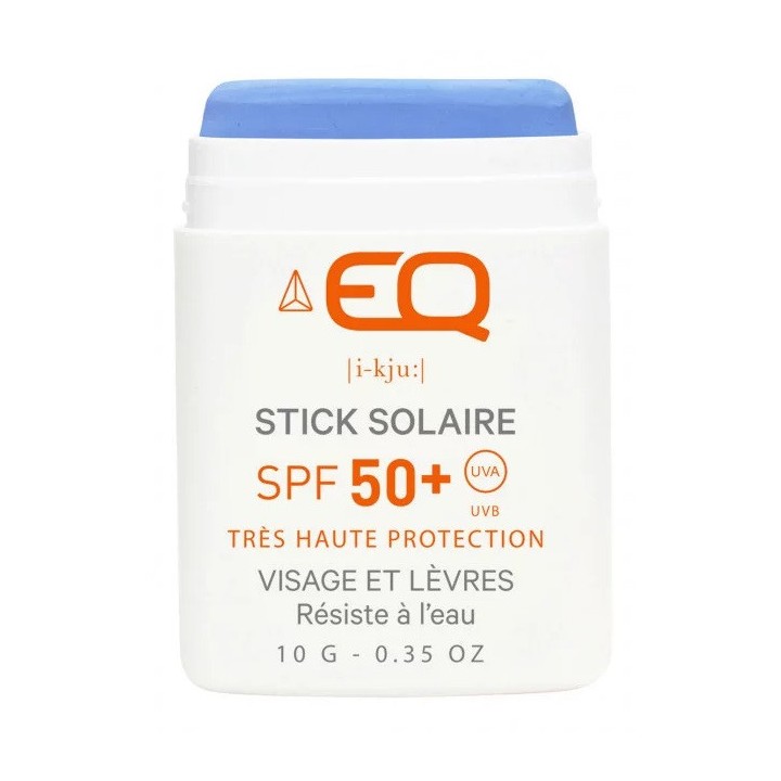 Stick solaire EQ Evoa Visage Bleu SPF 50+