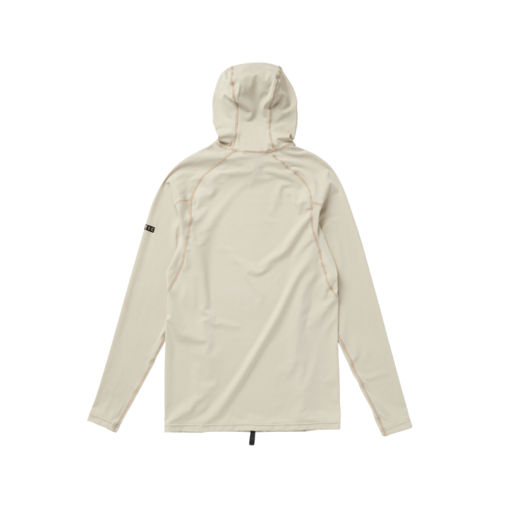 Mystic 2025 Uncharted L/S Hooded Rashvest Sand