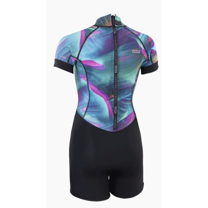 Combinaison ION Amaze Shorty 2.5 SS Back Zip - shorty femme