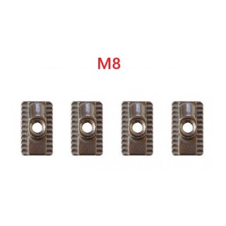 Foil Track nuts F-one M8 (4 pcs)