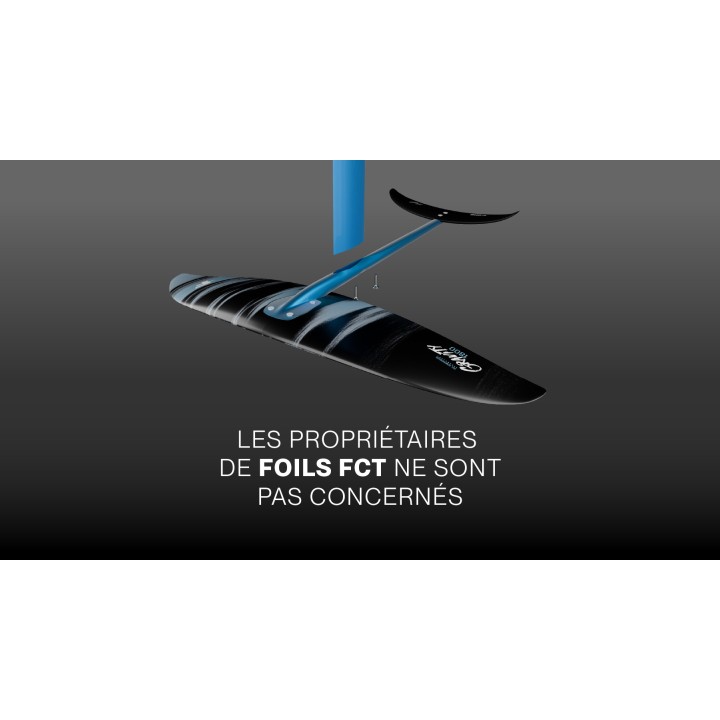 TITAN MAST FOOT 2 - lien fuselage/Mat aluminium