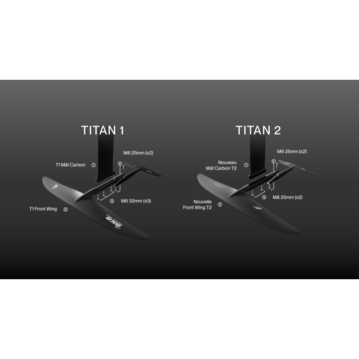 F-One UHM Carbon Mast 14 mm - Foil de wing