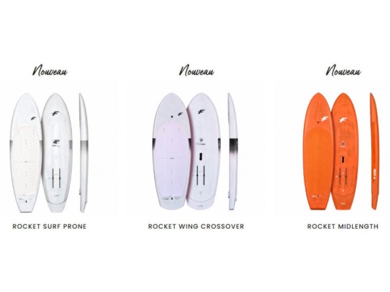 F-one ROCKET surf Prone,  Wing Crossover ou Midlength